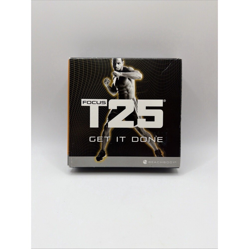 T25 Beach Body Focus Alpha Beta Get It Done - 9 Disc Complete Assorted